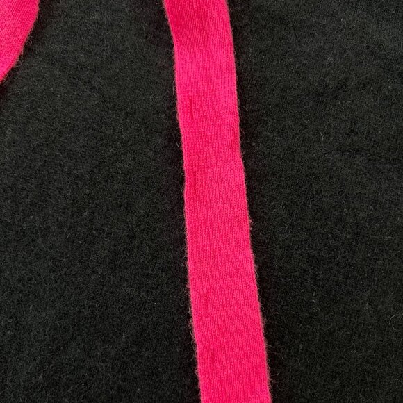 Brodie Cashmere Thunder Strike Cashmere Hoodie in Black & Rainbow Size Large - Picture 9 of 11